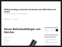Tablet Screenshot of kaercher-blog.sbr24.de